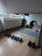 Grote spiegel voor bijv. Sportkamer, Ophalen, Rechthoekig, Minder dan 100 cm