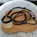 Showlijn Zwart, paarse accenten Nekomvang 18-47cm, Dieren en Toebehoren, Nieuw, Ophalen of Verzenden, Wierden, Info@bydaiss.nl