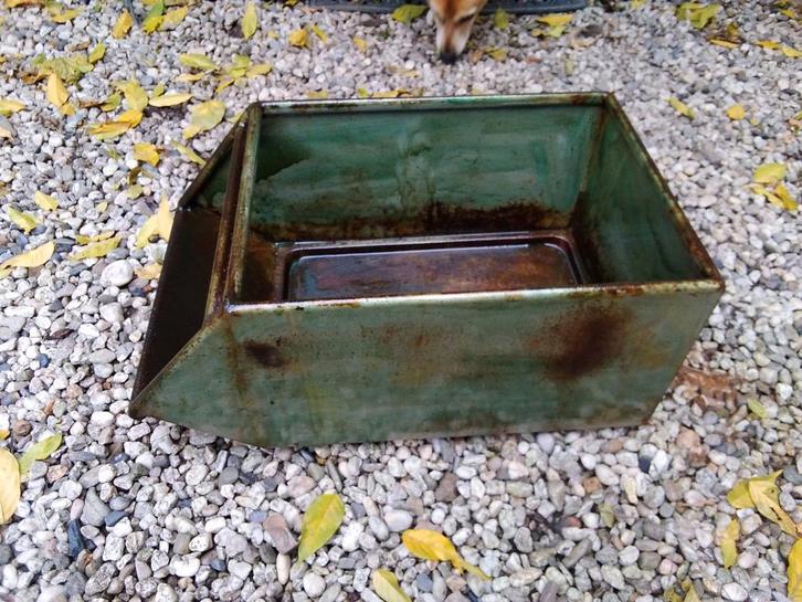 Industriële stalen gereedschap bak, Huis en Inrichting, Kasten | Lockerkasten, Gebruikt, Ophalen of Verzenden