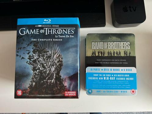 Blu-ray boxsets Game of Thrones & Band of Brothers, Cd's en Dvd's, Blu-ray, Zo goed als nieuw, Actie, Ophalen of Verzenden