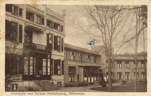 Oostzijde met Eetzaal Heideheuvel, Hilversum. - 1931 gelopen, Verzamelen, Ansichtkaarten | Nederland, Gelopen, Utrecht, 1920 tot 1940