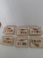 🔴 6 doosjes vintage metalen kunstaas Besaya, Ophalen of Verzenden, Zo goed als nieuw, Overige typen