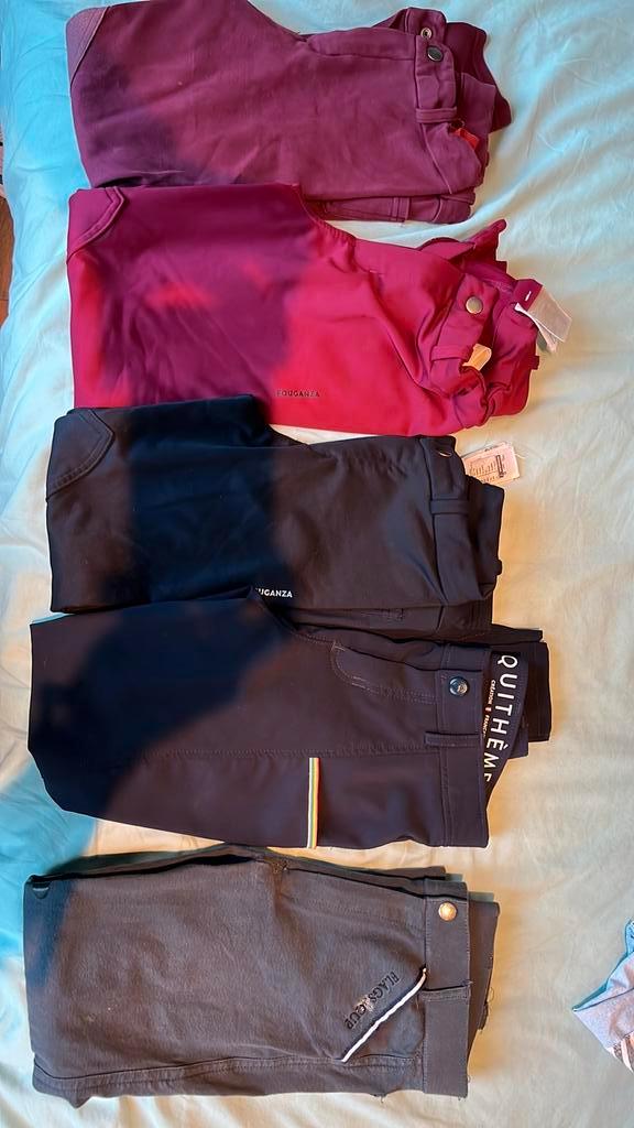 Paardrijbroeken maat 134/146cm ~8-12 jaar oud, Dieren en Toebehoren, Paardrijkleding, Onderkleding, Dressuur, Ophalen