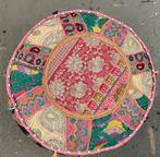 Grote Poef Ibiza Style Merk Poefjuh, Ophalen of Verzenden, Zo goed als nieuw, Rond, Minder dan 50 cm