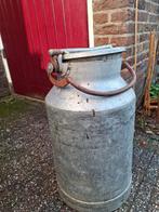 Originele melkbus met klemdeksel - 50 cm hoog, Antiek en Kunst, Ophalen