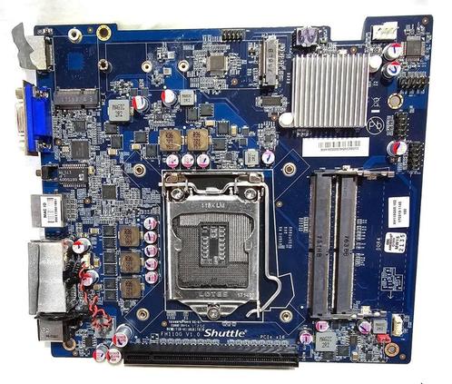 SHUTTLE XH61V000.103 XH61V0401-B1-00, Computers en Software, Moederborden, Gebruikt, DDR3, Verzenden