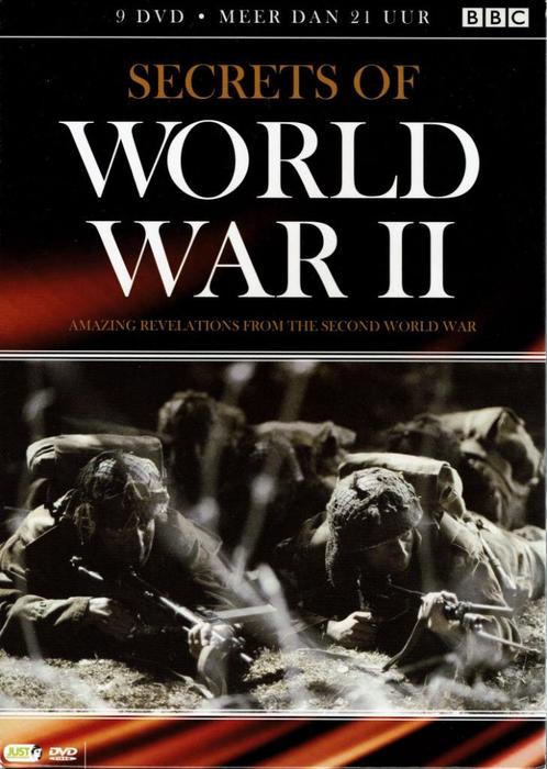 Secrets Of World War II / 9 DVD-box, Cd's en Dvd's, Dvd's | Documentaire en Educatief, Nieuw in verpakking, Oorlog of Misdaad