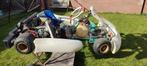 Tony kart met rotax max senior motor, Gebruikt, Ophalen of Verzenden, Kart