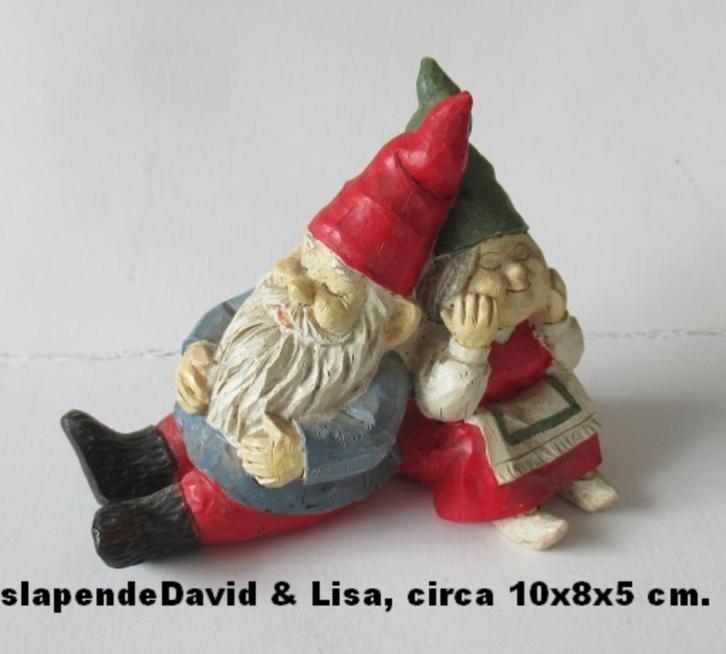 RIEN POORTVLIET, DAVID & LISA, sleeping beauties, Verzamelen, Poppetjes en Figuurtjes, Zo goed als nieuw, Ophalen of Verzenden