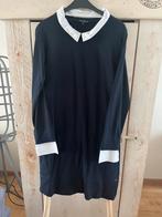 Blauwe jurk met witte kraag - Blue River, Kleding | Dames, Blauw, Maat 46/48 (XL) of groter, Ophalen of Verzenden, Zo goed als nieuw