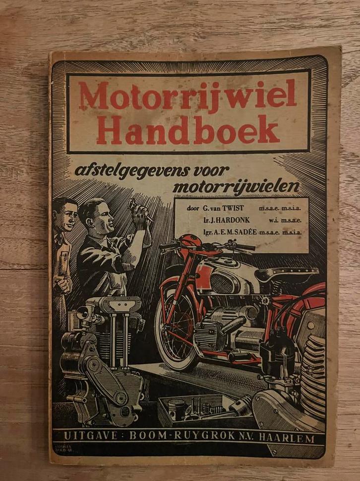 Instructieboek Motorfietsen - Afstelgegevens, Motoren, Handleidingen en Instructieboekjes, Overige merken, Ophalen of Verzenden
