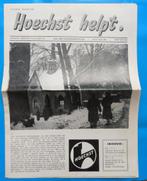 Hoechst folder en brief, Ophalen of Verzenden, Gelezen