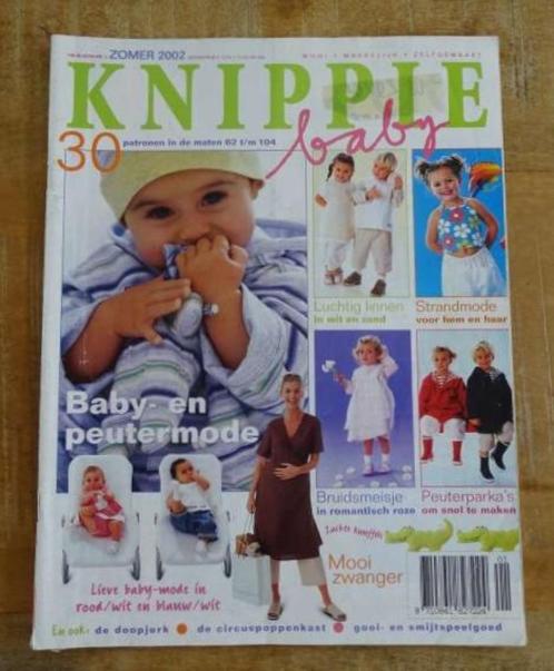 Knippie baby nummer 2 zomer 2002 maat 62 t/m 104, Hobby en Vrije tijd, Kledingpatronen, Zo goed als nieuw, Kind, Knippie, Verzenden