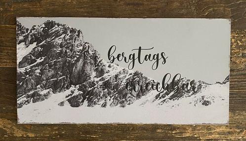 Wandbord met tekst Oostenrijk Tirol, Huis en Inrichting, Woonaccessoires | Wanddecoraties, Zo goed als nieuw, Ophalen of Verzenden