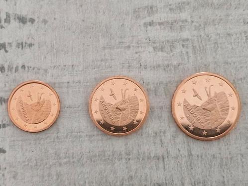 Andorra 1, 2 en 5 eurocent 2018 UNC, Postzegels en Munten, Munten | Europa | Euromunten, Overige waardes, Overige landen, Ophalen of Verzenden
