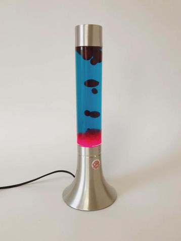RETRO LAVALAMP | ROOD/BLAUW beschikbaar voor biedingen