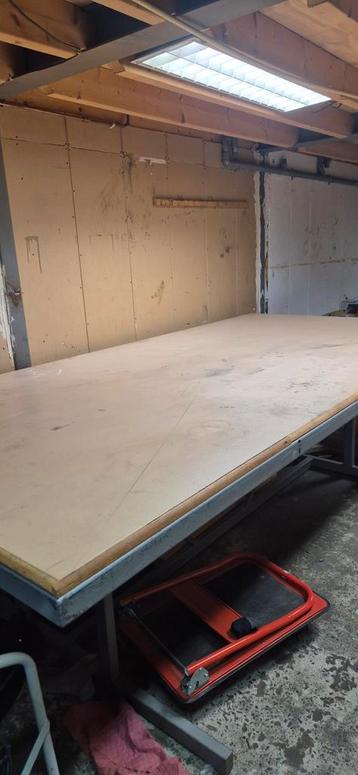 Zware Werkbank - 155x315cm beschikbaar voor biedingen