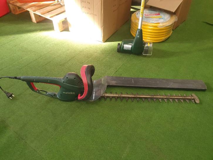 Metabo heggenschaar, Tuin en Terras, Heggenscharen, Gebruikt, Elektrisch, Ophalen of Verzenden