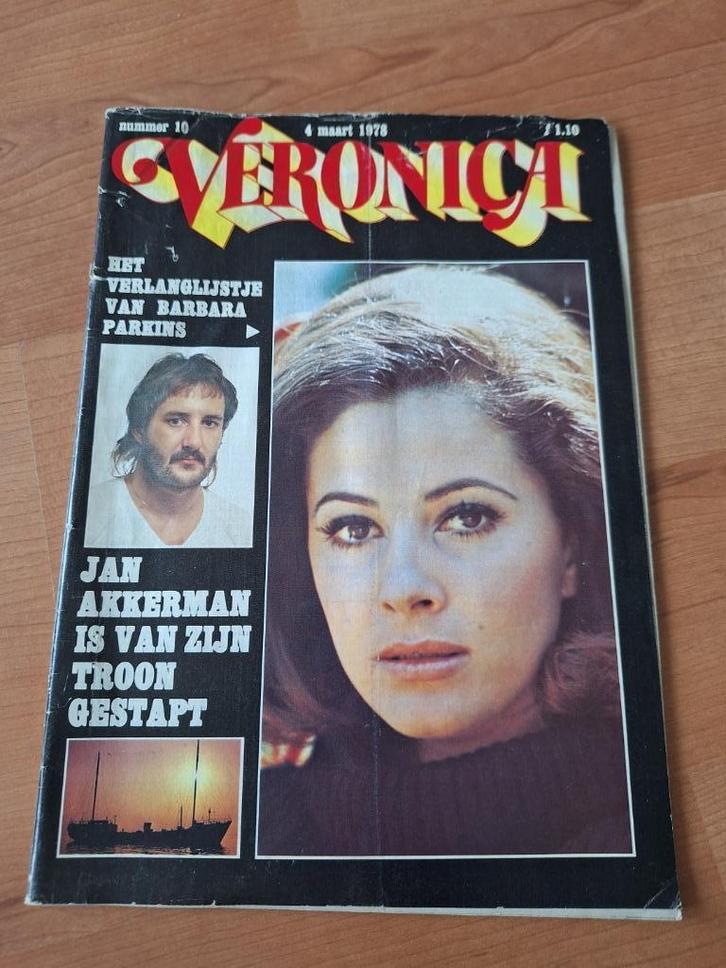 Veronica 1978 Barbara Parkins Jan Akkerman Dubliners Muppets, Verzamelen, Tijdschriften, Kranten en Knipsels, Tijdschrift, Nederland