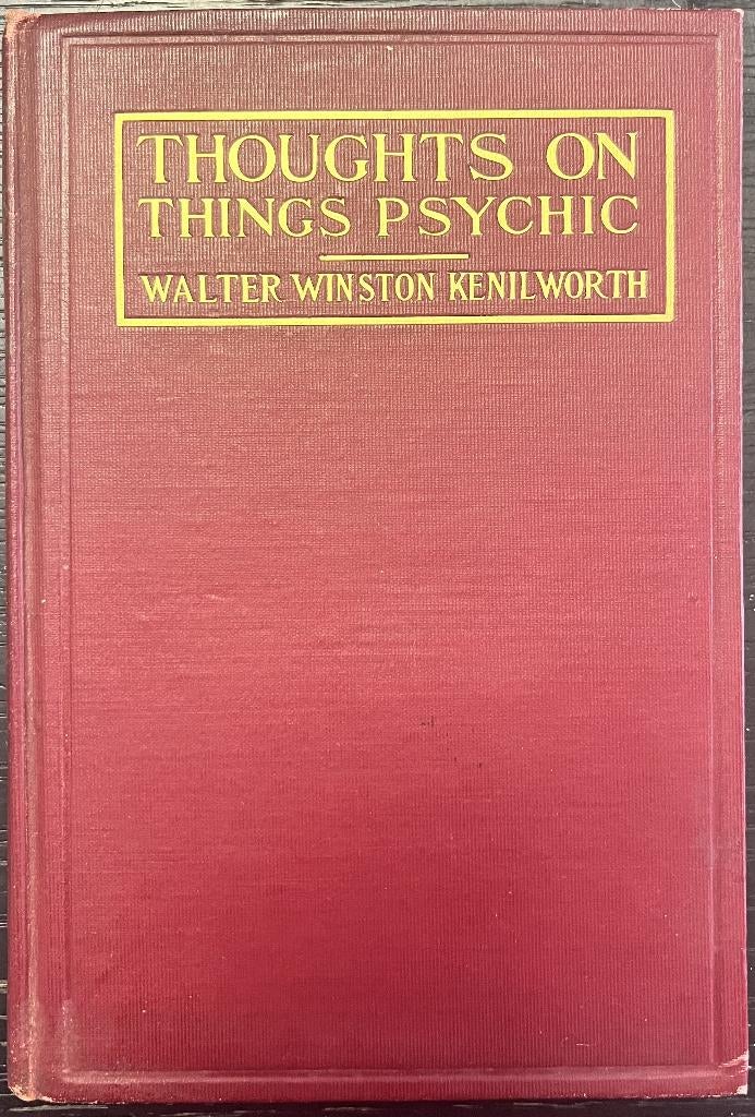 Thoughts on Things Psychic by Walter Winston Kenil Worth, Ophalen of Verzenden, Gelezen, Walter Winston Kenil Worth