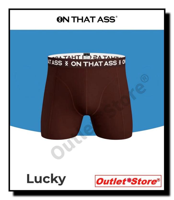 ON THAT ASS boxers maat M boxershort man nieuw Lucky borg, Kleding | Heren, Ondergoed, Boxer, Ophalen of Verzenden