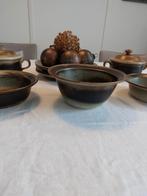 Porsgrund servies antiek Opdienschalen Set - Diverse Maten, Ophalen of Verzenden, Aardewerk, Overige stijlen, Schaal of Schalen