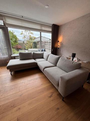 Pronto hoekbank - Grijs Grof Geweven beschikbaar voor biedingen