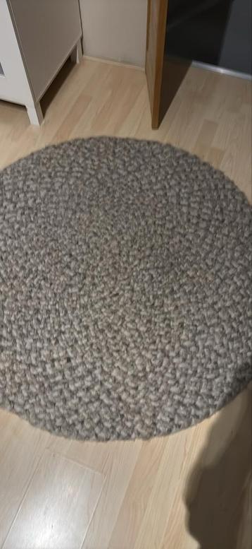 Wollen vloerkleed - 120cm doorsnee beschikbaar voor biedingen