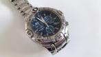 Festina 16053 Chronograph (blauw, metalen band), Overige merken, Staal, Gebruikt, Staal