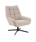 by fonQ Albie Fauteuil - Beige | Van €319, nu, Byfonq, Byfonq, Nieuw, 75 tot 100 cm