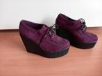 Plateau schoenen creepers maat 38, Overige kleuren, Ophalen of Verzenden, Schoenen met hoge hakken, Gedragen