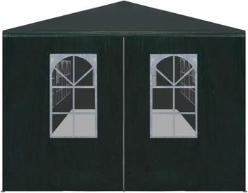 Partytent evenemententent  biertent paviljoen 3x12m. Groen beschikbaar voor biedingen