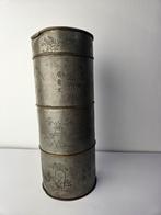 Antieke Chinese Tinnen Stapeldoos - E Wo Loong Kee, Huis en Inrichting, Woonaccessoires | Paraplubakken, Ophalen of Verzenden