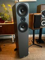 Q Acoustics 3050 vloerstaande speaker, Audio, Tv en Foto, Luidsprekers, Gebruikt, 120 watt of meer, Front, Rear of Stereo speakers