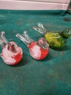 beelden glazen vogels vintage handgeblazen, Ophalen of Verzenden