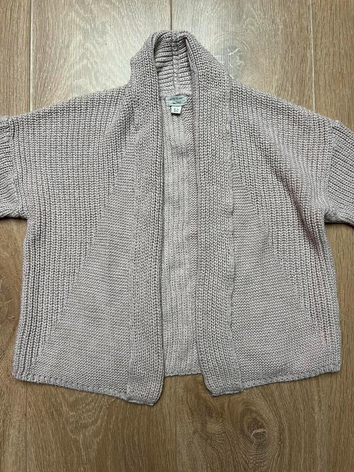 River Island vest lichtroze maat 110 | 4-5 jaar, Kinderen en Baby's, Kinderkleding | Maat 110, Gebruikt, Meisje, Trui of Vest