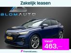 Audi Q4 e-tron 40 S-LINE 77 kWh 204PK HUD+ACC+CARPLAY+MATRIX, Auto's, Audi, Automaat, Achterwielaandrijving, Gebruikt, Blauw
