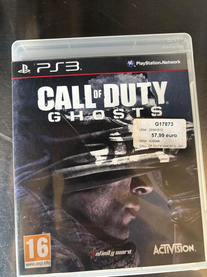 Call of Duty: Ghosts - PS3, Spelcomputers en Games, Games | Sony PlayStation 3, Gebruikt, Shooter, 1 speler, Vanaf 16 jaar, Online