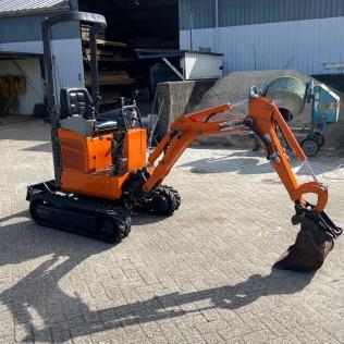 Minigraver te huur - met of zonder machinist beschikbaar voor biedingen
