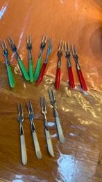 Ouderwetse borrelhspjes prikkers vorkjes, Antiek en Kunst, Curiosa en Brocante, Ophalen