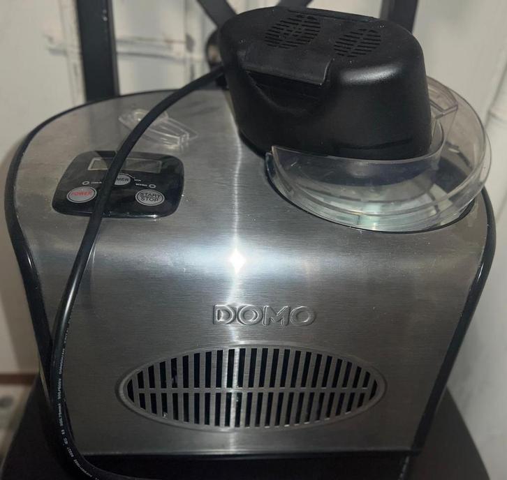 Domo DO-9030I Roomijsmachine met Compressor, Witgoed en Apparatuur, IJsmachines, Zo goed als nieuw, Zelfvriezend, Ophalen