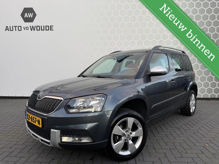 Skoda Yeti 1.4 TSI Greentech JOY DSG automaat Stoelverwarmin, Auto's, Skoda, Bedrijf, Te koop, Yeti, Achteruitrijcamera, Airbags