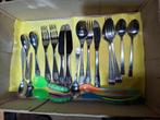 Kinderbestek divers Jeugd en Baby Koopje, Gebruikt, Ophalen of Verzenden, Rvs of Chroom, Vaatwasserbestendig