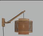 Mooie bamboe wandlamp van Good en Mojo - Zo goed als nieuw!, Ophalen of Verzenden, Zo goed als nieuw, Hout, Scandinavisch