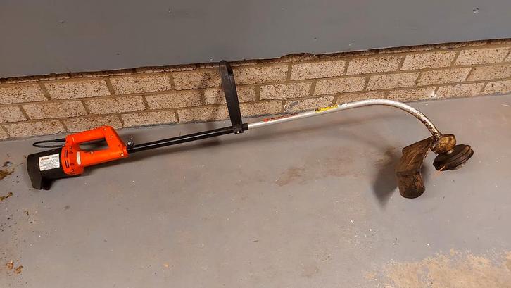 Oleo-Mac TR100E Elektrische Strimmer, Tuin en Terras, Grastrimmers, Gebruikt, Elektrisch, 10 tot 30 cm, Ophalen