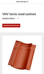 Te koop dakpannen gevraagd! koranic vhv rood satinet, Doe-het-zelf en Verbouw, Dakpannen en Dakbedekking, Ophalen, Steen of Klei