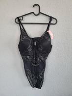 Hunkemöller kanten body maat 75E, Kleding | Dames, Ondergoed en Lingerie, Hunkemöller, Verzenden, Zwart, Body of Korset