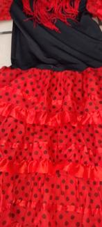 Spaanse Flamingo Jurk, Kinderen en Baby's, Ophalen of Verzenden, Zo goed als nieuw, Meisje, Jurk of Rok