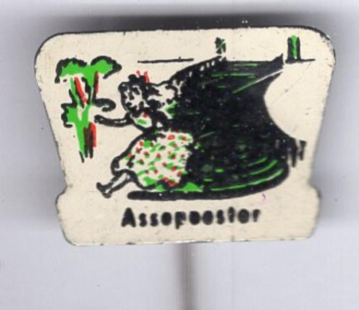 Assepoester blik sprookjes speldje ( W_198 ), Verzamelen, Speldjes, Pins en Buttons, Zo goed als nieuw, Speldje of Pin, Figuurtje