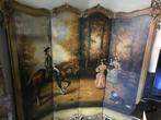 4-delig kamerscherm victoriaanse voorstelling, Antiek en Kunst, Ophalen